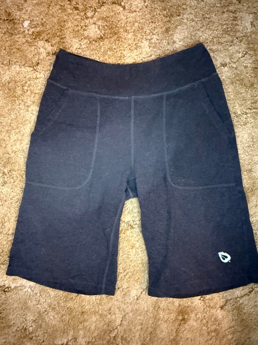 BALEAF Women’s Bike Shorts Side Pockets Charcoal Size Medium